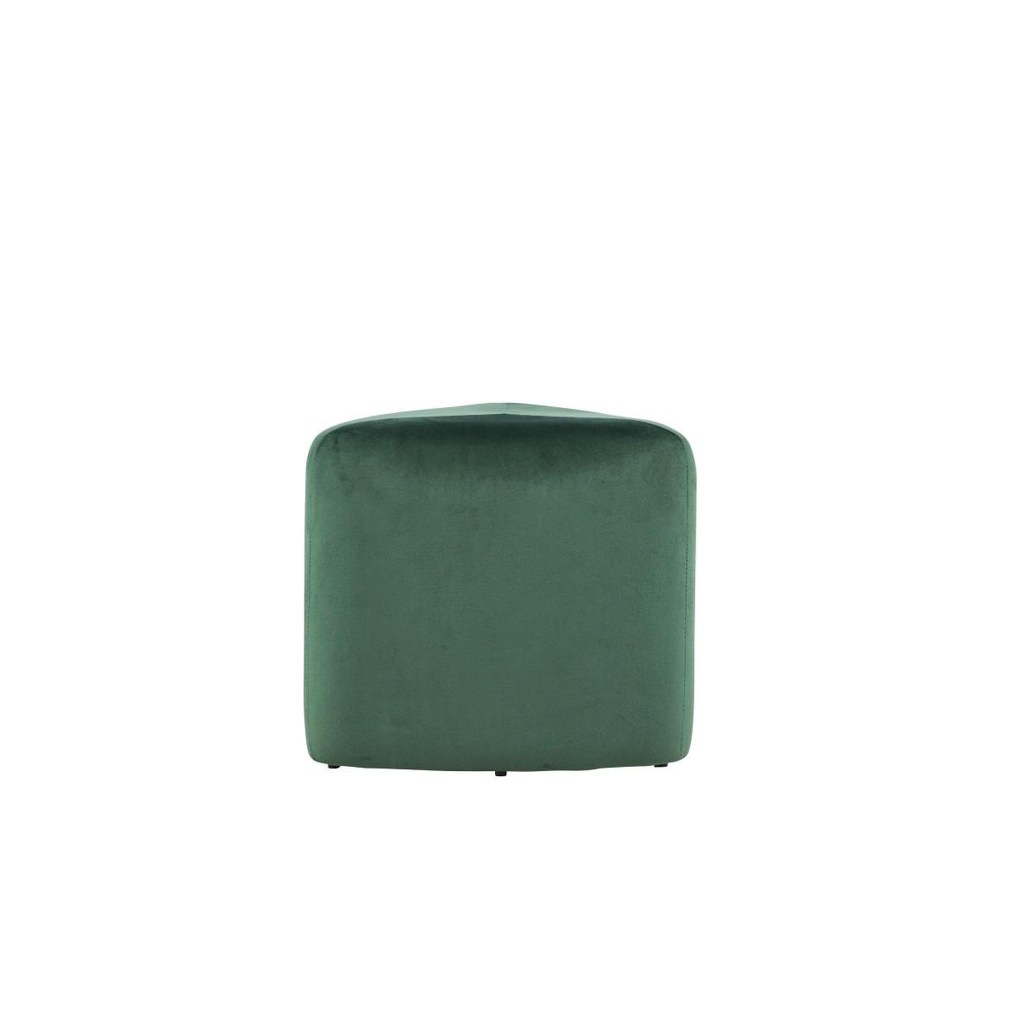 Voir la diapositive 2 : Paris Prix Pouf en velours  peg  46cm vert