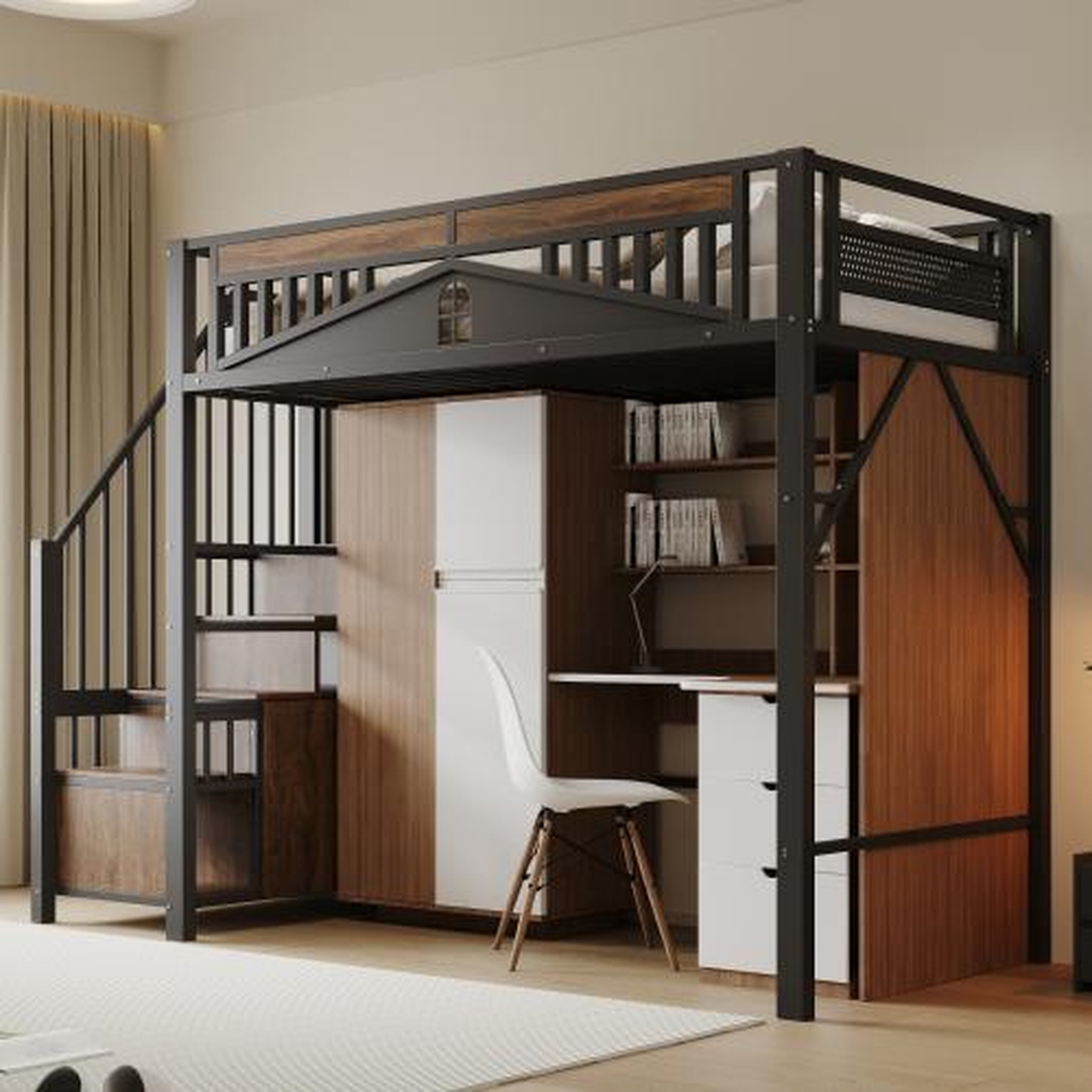 Voir la diapositive 5 : MERAX Lit mezzanine
