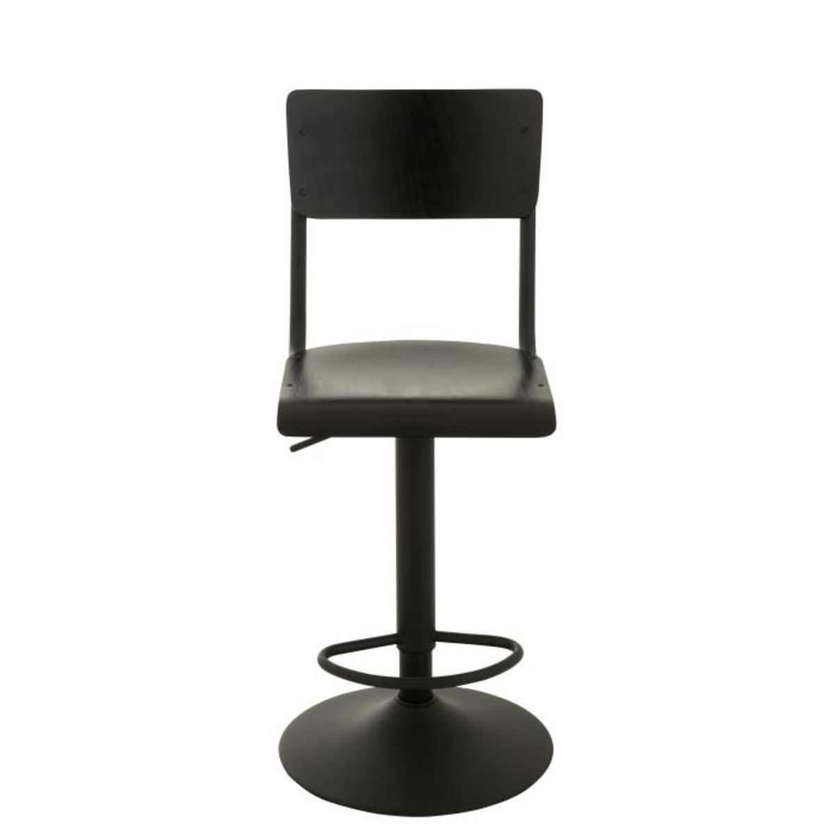 Paris Prix Tabouret de Bar en Bois  Mauricio  105cm Noir