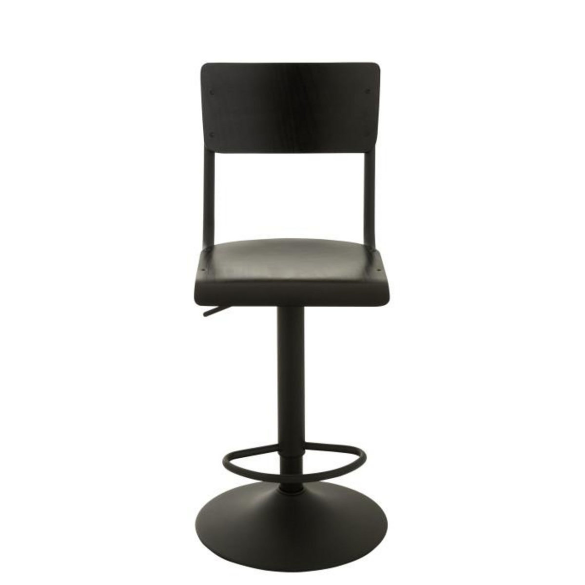 Paris Prix Tabouret de Bar en Bois  Mauricio  105cm Noir