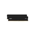Crucial Mémoire RAM - CRUCIAL - Pro DDR5 32Go Kit (2x16Go) - 6000MHz - Intel XMP 3.0 - 32Go DDR5 - CP2K16G60C48U5