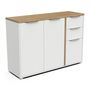 Voir la diapositive 4 : Buffet 3 portes 2 tiroirs L121 cm ILYES