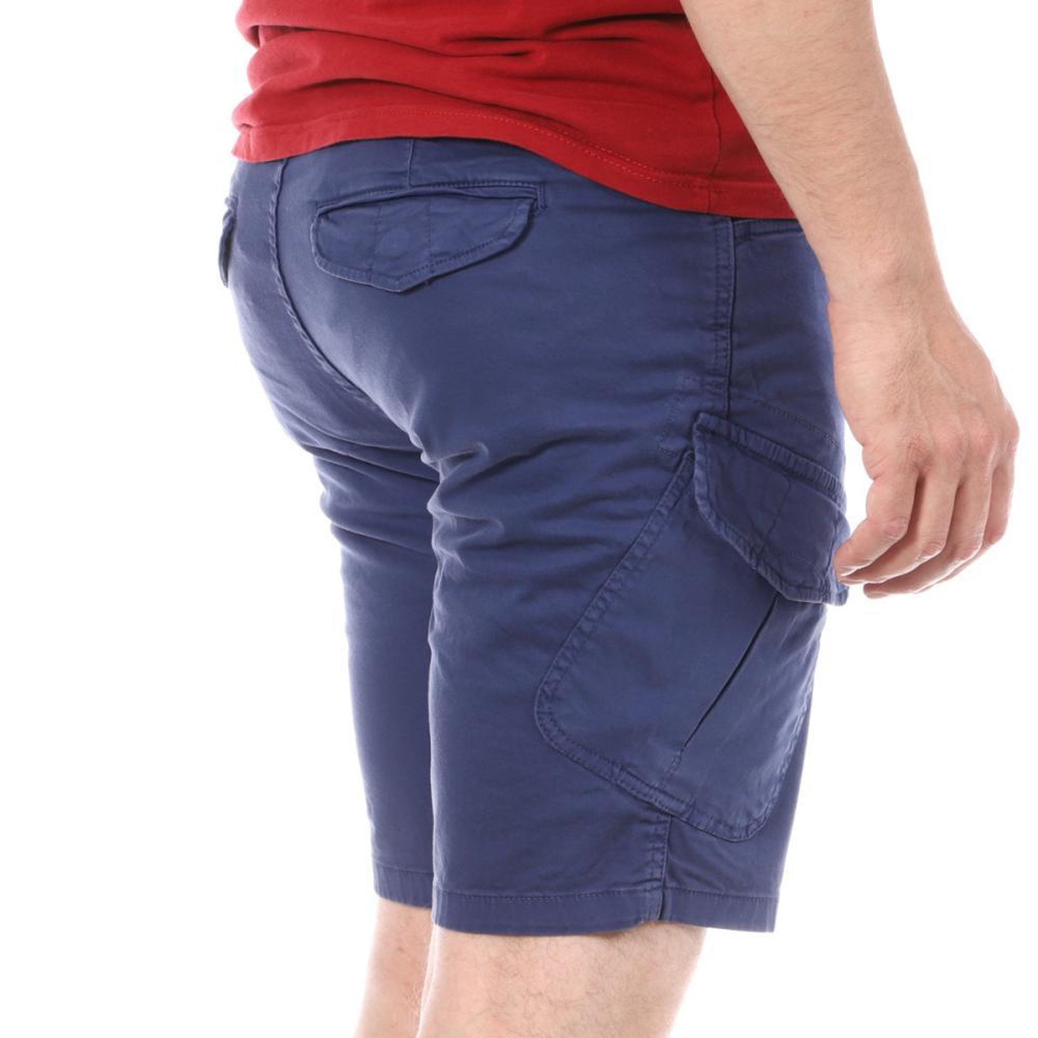 Voir la diapositive 2 : AMERICAN PEOPLE Short Bleu Homme American People Legend
