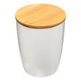 Voir la diapositive 1 : FIVE Bocal de Conservation  Bambou  1,5L Blanc & Naturel