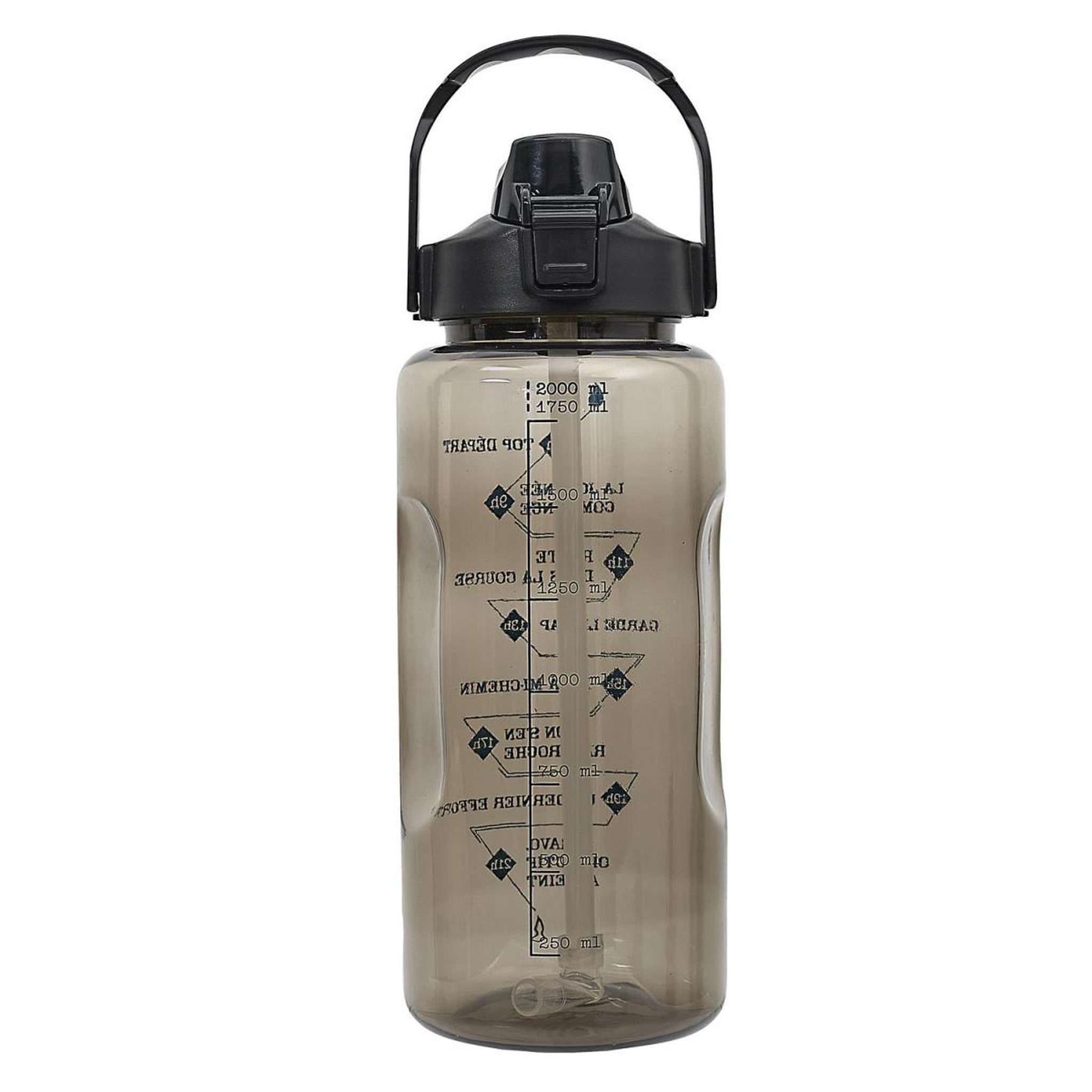 COOK CONCEPT Gourde Bouteille  Motivation  2L Transparent