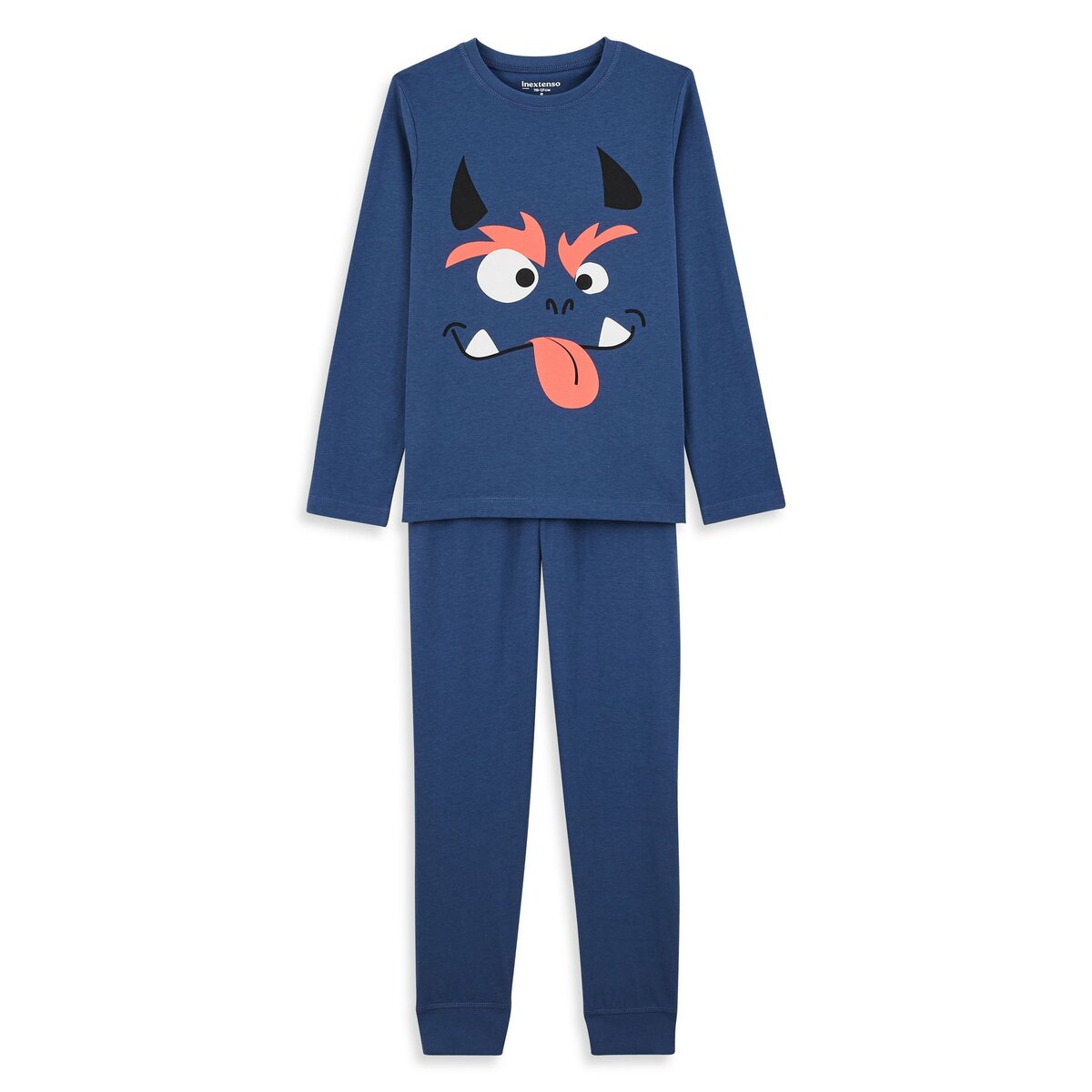 INEXTENSO Pyjama bleu garçon en coton MICKEY pas cher 