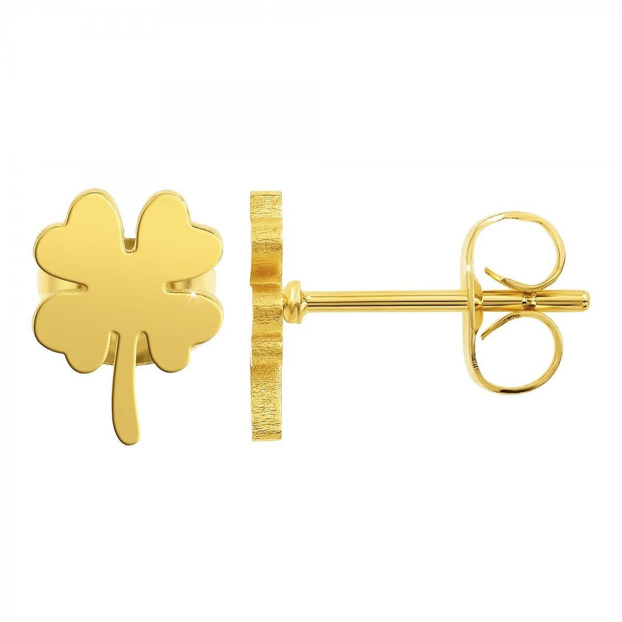 SC BOHEME Boucles d'oreilles trèfle par SC Bohème