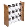 Voir la diapositive 1 : FIVE Présentoir à Epices Bambou  Wall  12 Pots Naturel