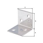 CENTRALE BRICO Equerre Large Inox 40X40X40mm