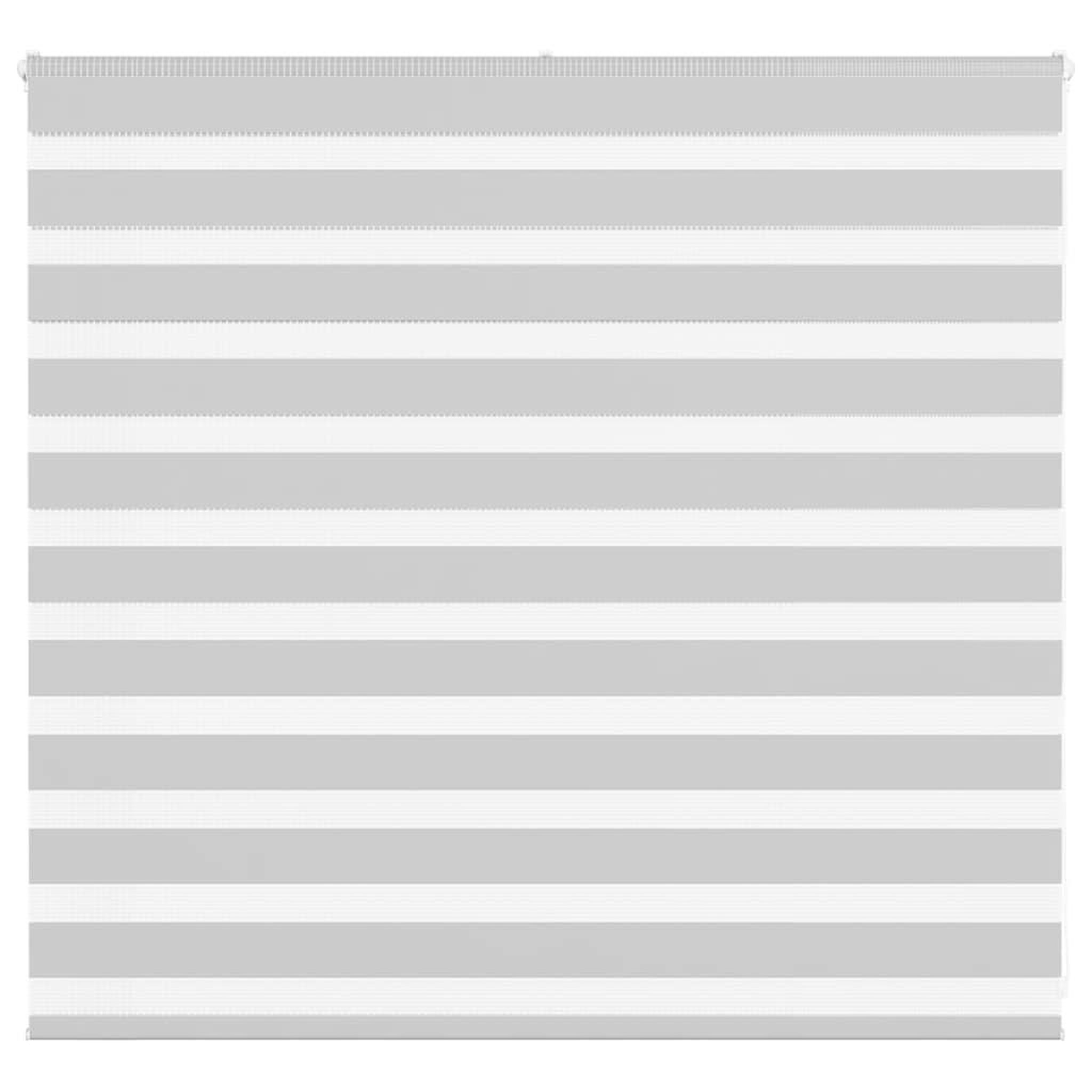 VIDAXL Store zebre gris clair largeur du tissu 150,9 cm polyester