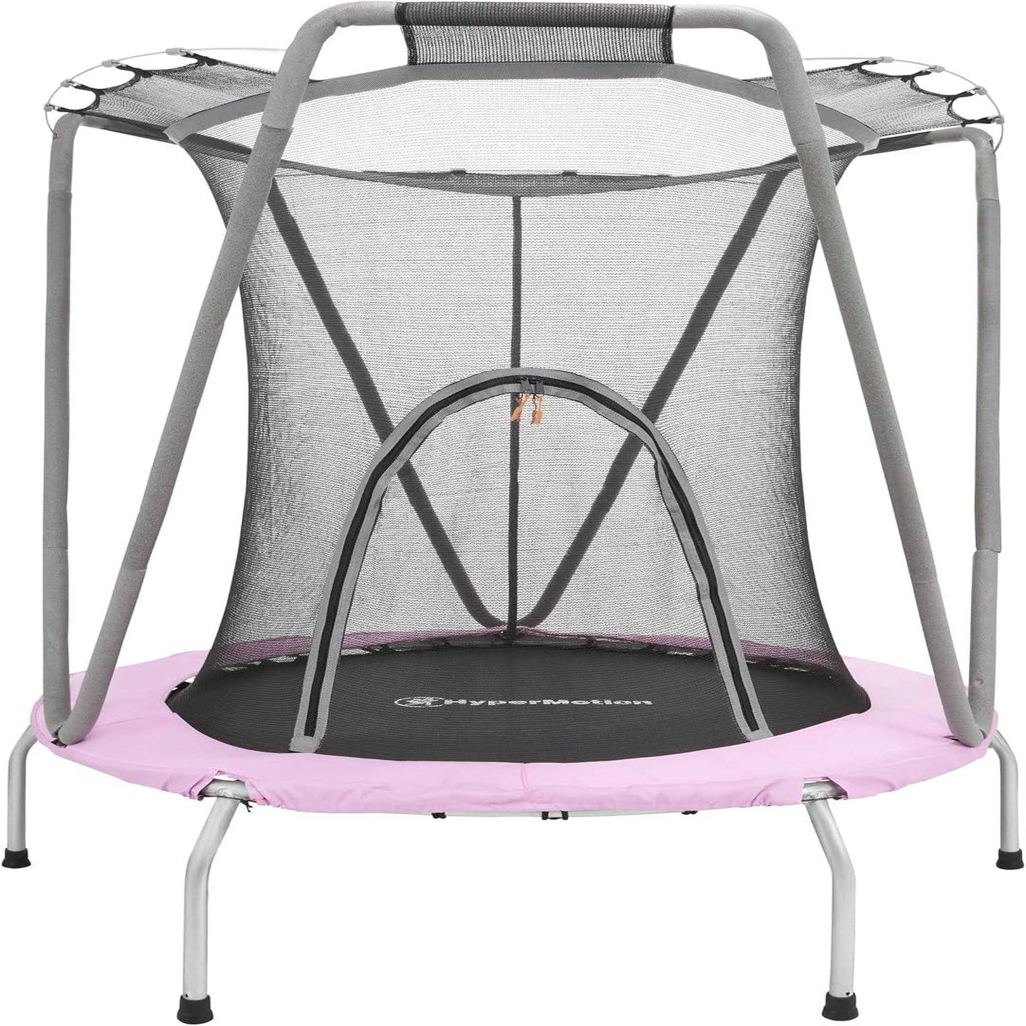 HYPERMOTION Trampoline Enfant avec Filet de Sécurité Diamètre 137cm HyperMotion - 3-8 ans jusqu'à 25 Kg