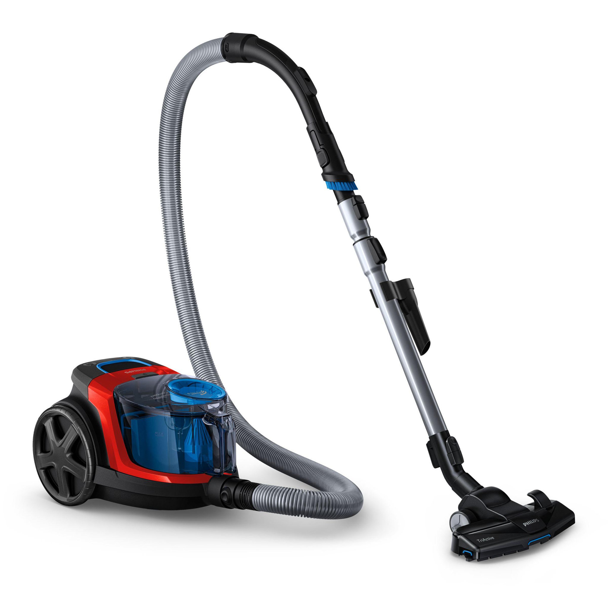 Philips Aspirateur sans sac 76db rouge - fc9330/09