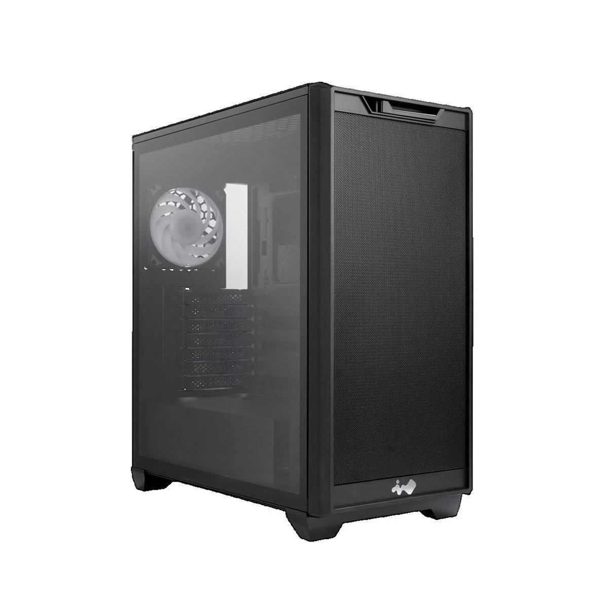 IN WIN Boîtier PC In-Win D5 Noir avec panneau latéral en verre trempé