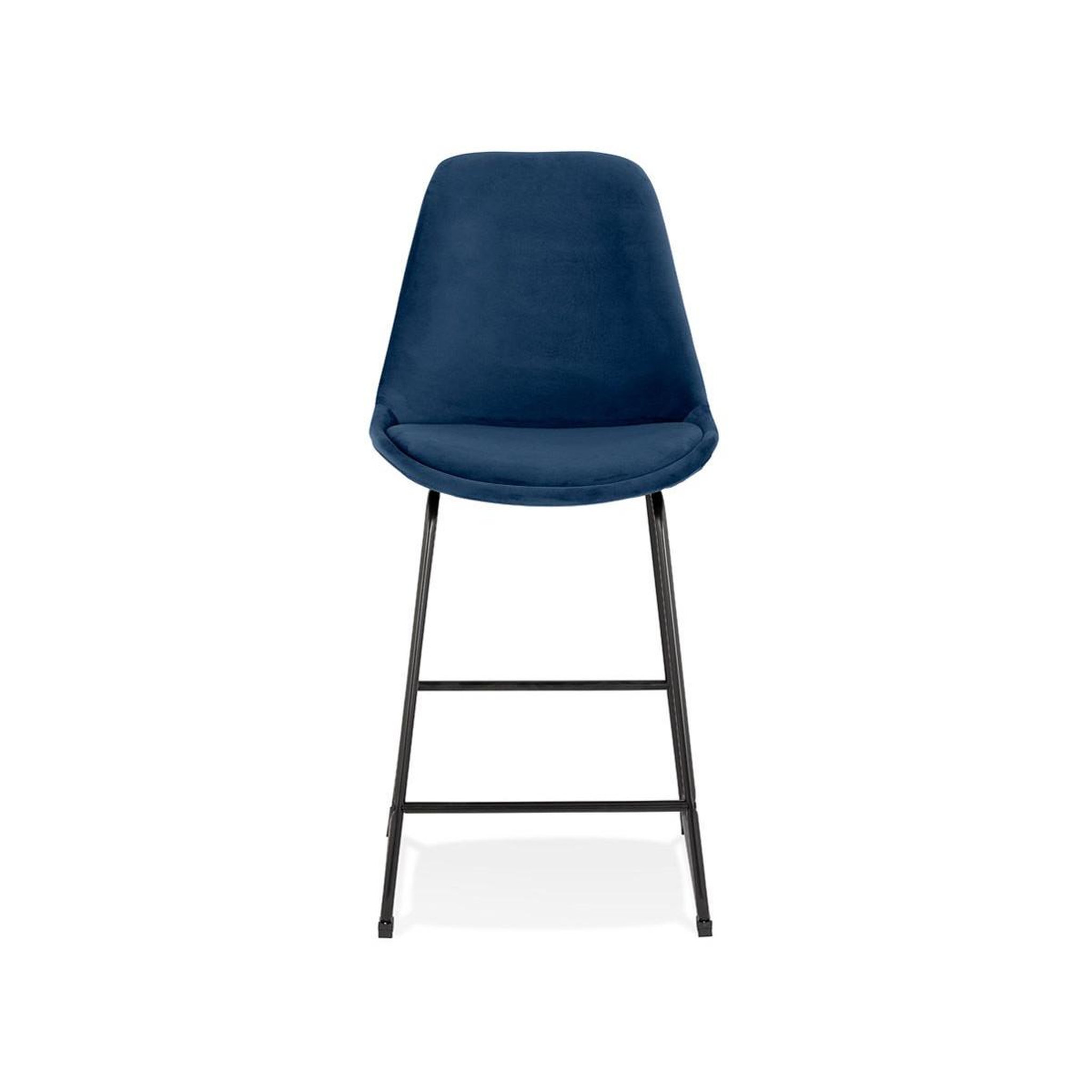 Voir la diapositive 2 : Paris Prix Tabouret de bar design  mayaso  109cm bleu