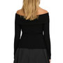 Voir la diapositive 2 : JACQUELINE DE YONG Pull en Maille Noir Femme JDY Shoulder