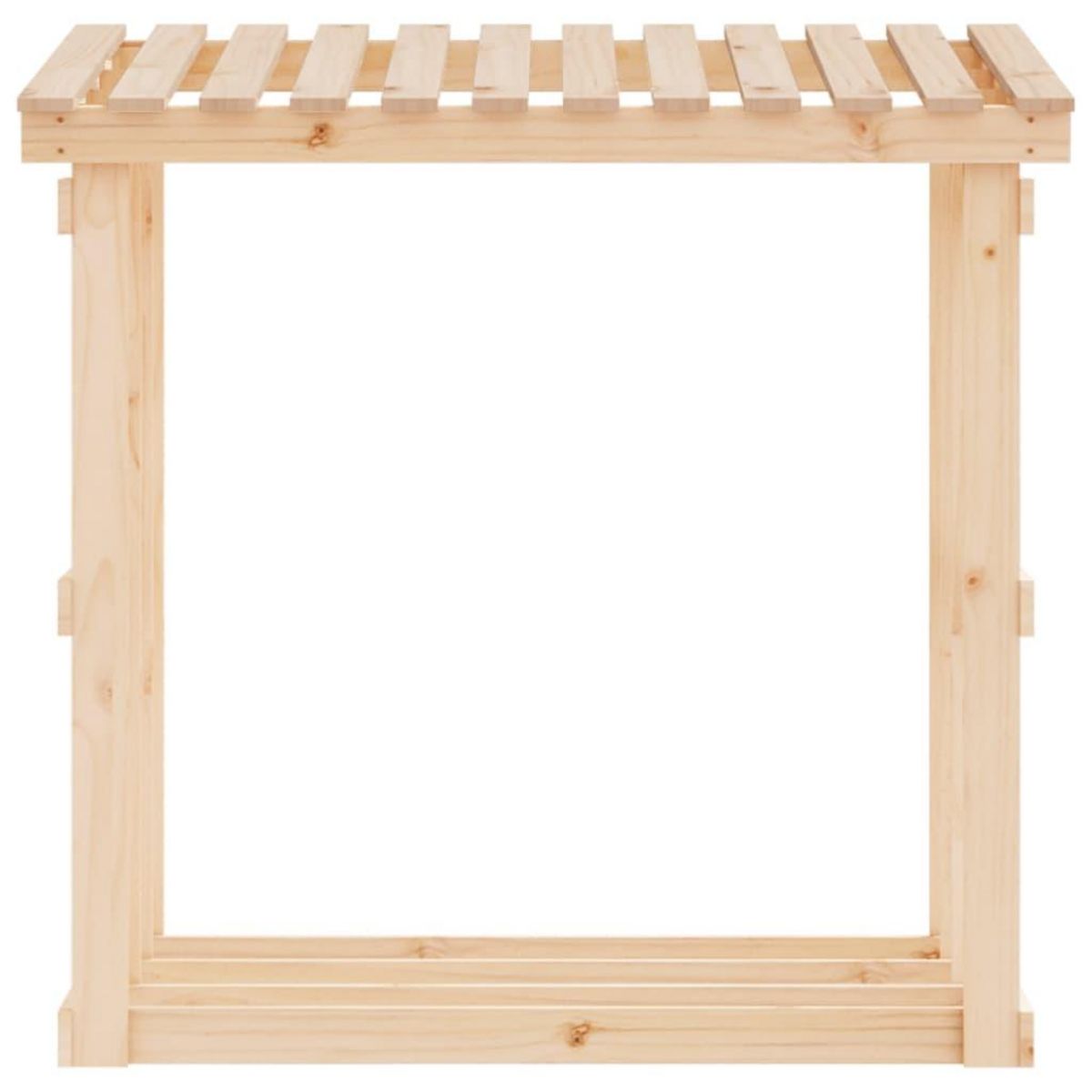 VIDAXL Support pour bois de chauffage 108x64,5x109 cm Bois de pin