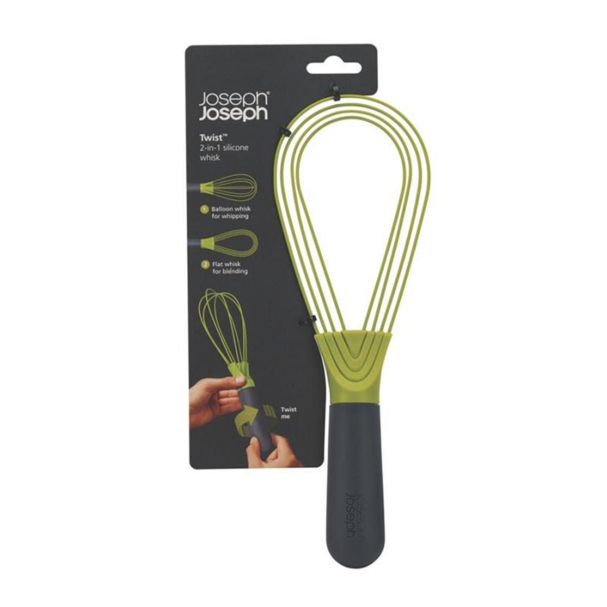 Joseph Joseph Ustensile de cuisine Joseph Joseph Twist Fouet 2 en 1 pliable