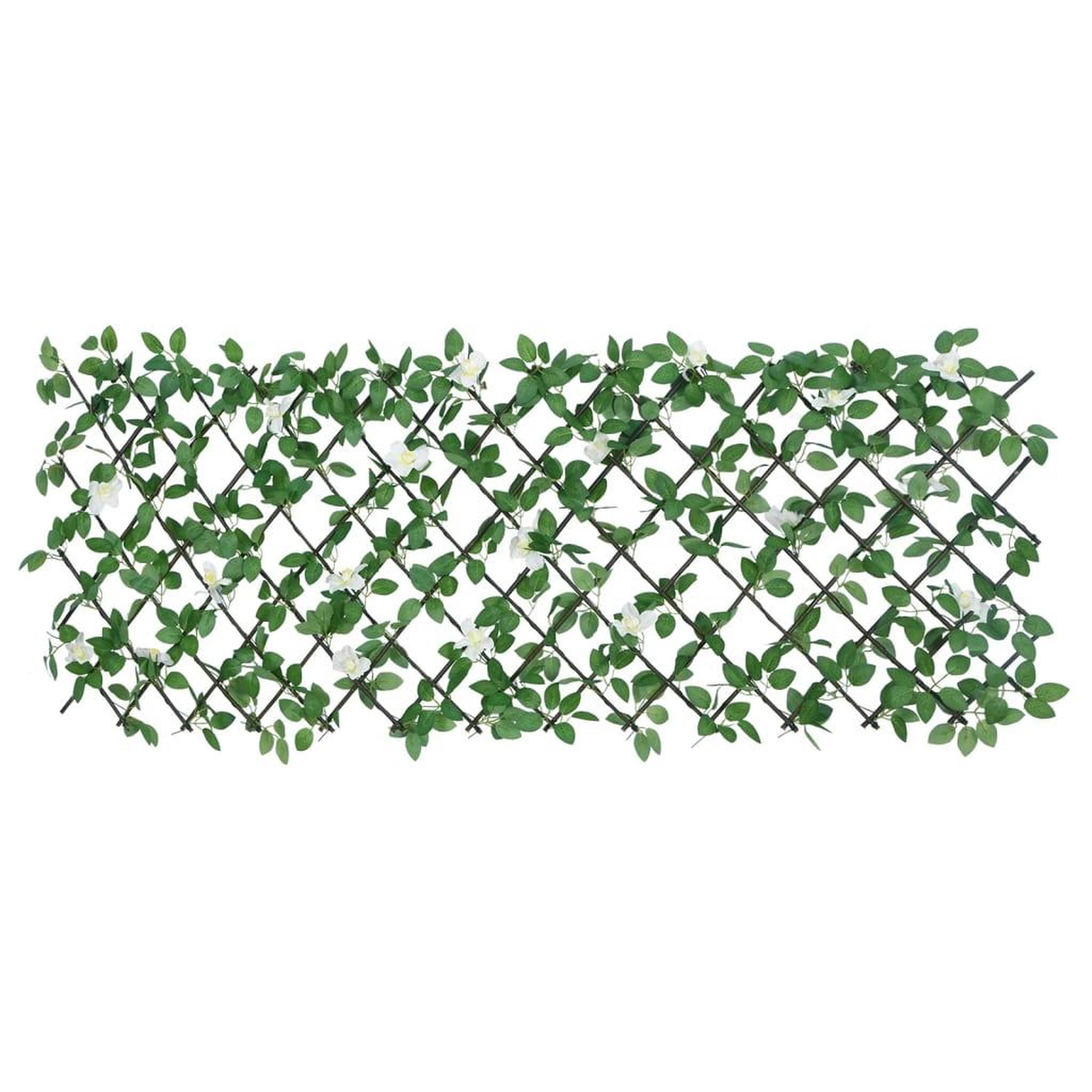 Voir la diapositive 4 : VIDAXL Treillis de lierre artificiel extensible vert 5 pcs 186x30 cm