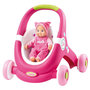 Voir la diapositive 2 : SMOBY Poussette Baby Walker Minikiss - Dès 12 mois