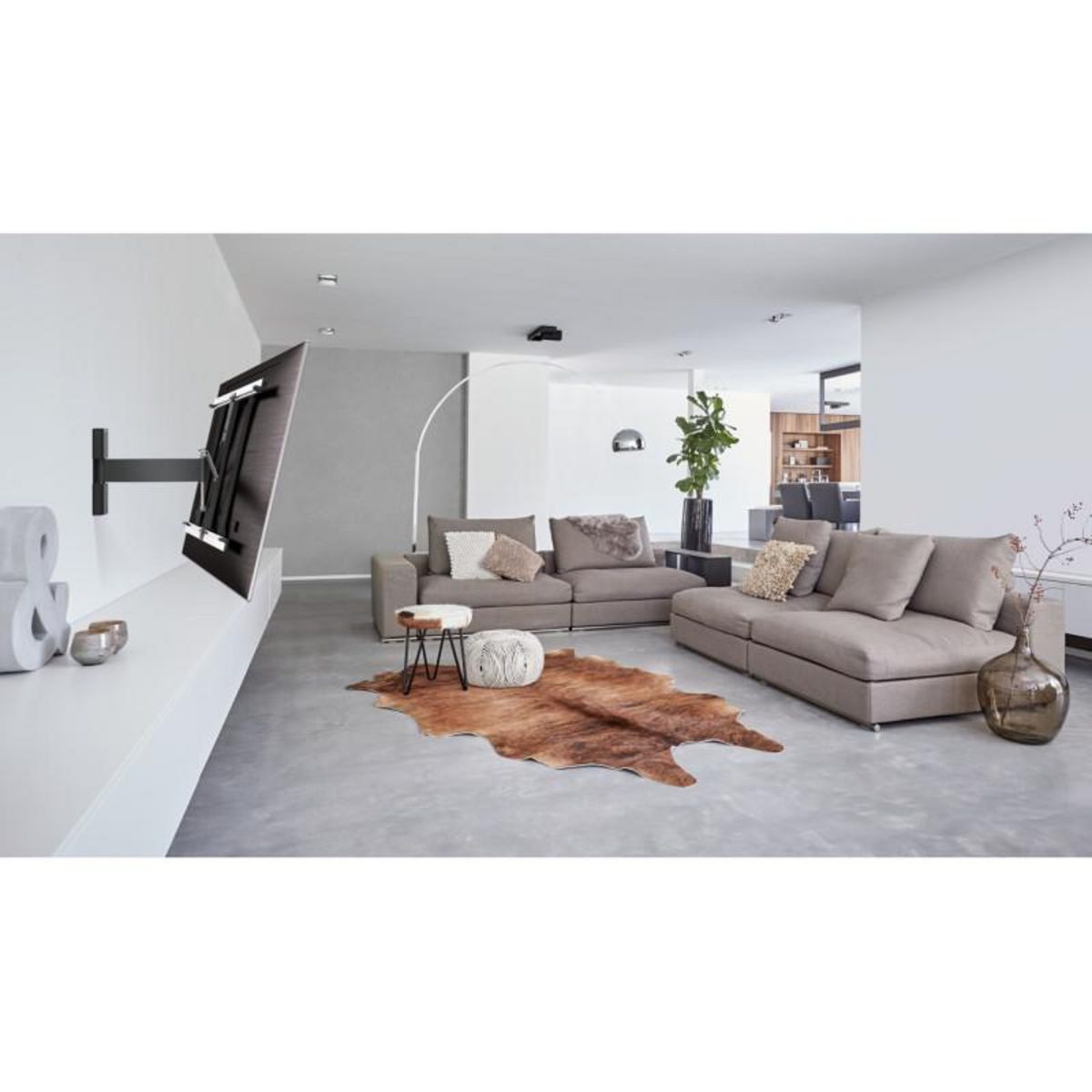 Vogel's Support mural pour écran plat Vogel s THIN 425 ORIENTABLE EXTRA PLAT POUR TELEVISION DE 26 A 55