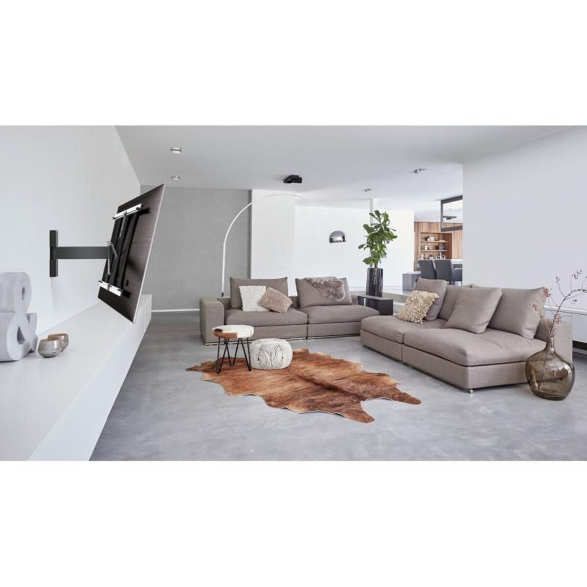 Vogel's Support mural pour écran plat Vogel s THIN 425 ORIENTABLE EXTRA PLAT POUR TELEVISION DE 26 A 55