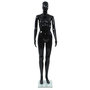 Voir la diapositive 2 : VIDAXL Mannequin femme corps complet base verre Noir brillant 175 cm
