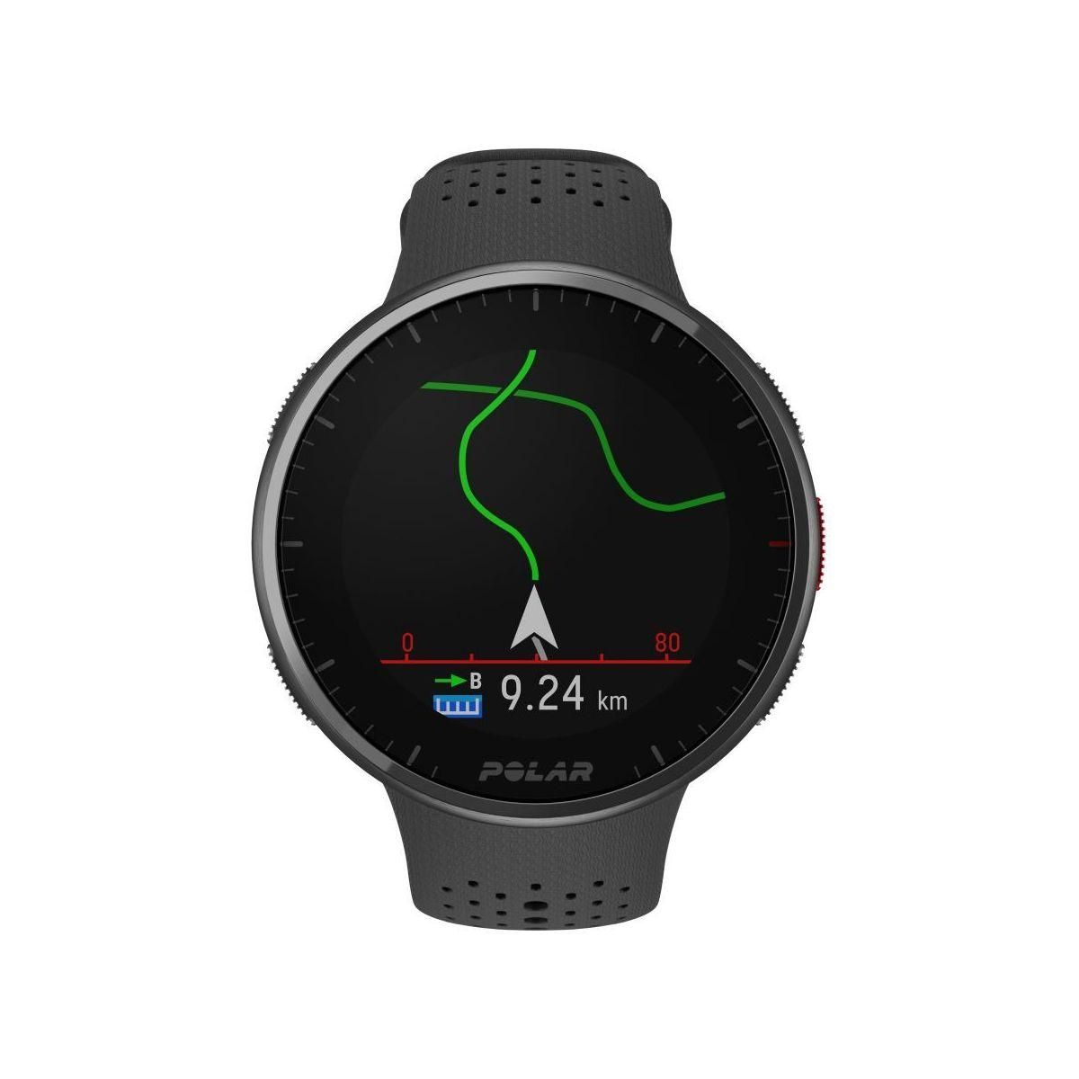 POLAR Montre sport Pacer Pro Carbon Gray S-L
