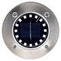 Voir la diapositive 2 : GARDENSTAR Lot de 4 spots en inox led multicolor rvb 11,5 x 13cm