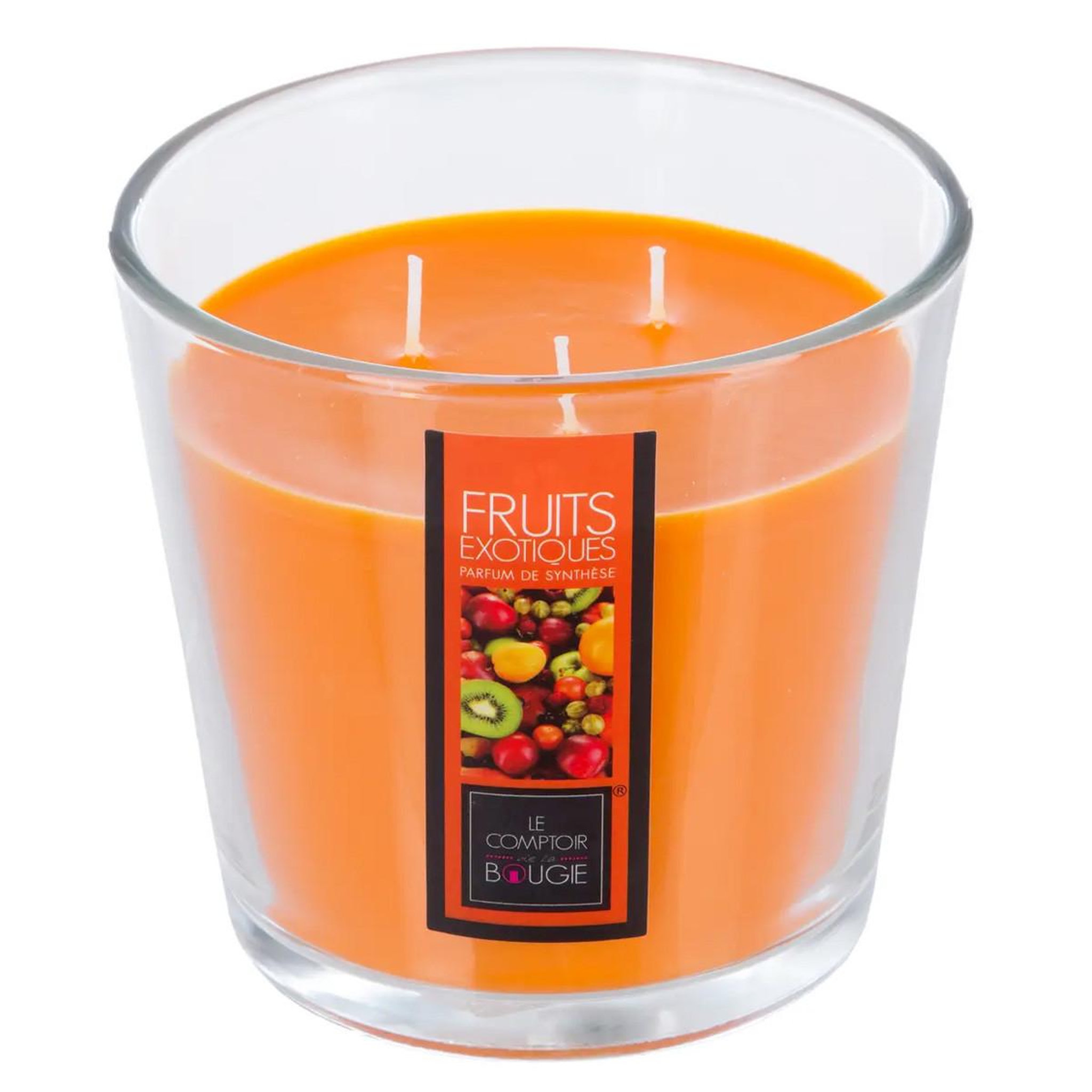 COMPTOIR DE LA BOUGIE Bougie parfumée  nina  500g fruits exotiques