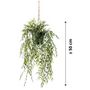 Voir la diapositive 3 : EMERALD Emerald Buisson suspendu de bambou artificiel en pot 50 cm