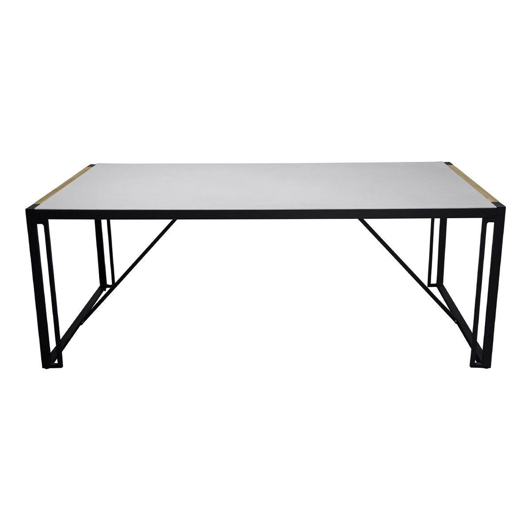 Voir la diapositive 2 : Paris Prix Table de jardin en verre  texas  200cm gris
