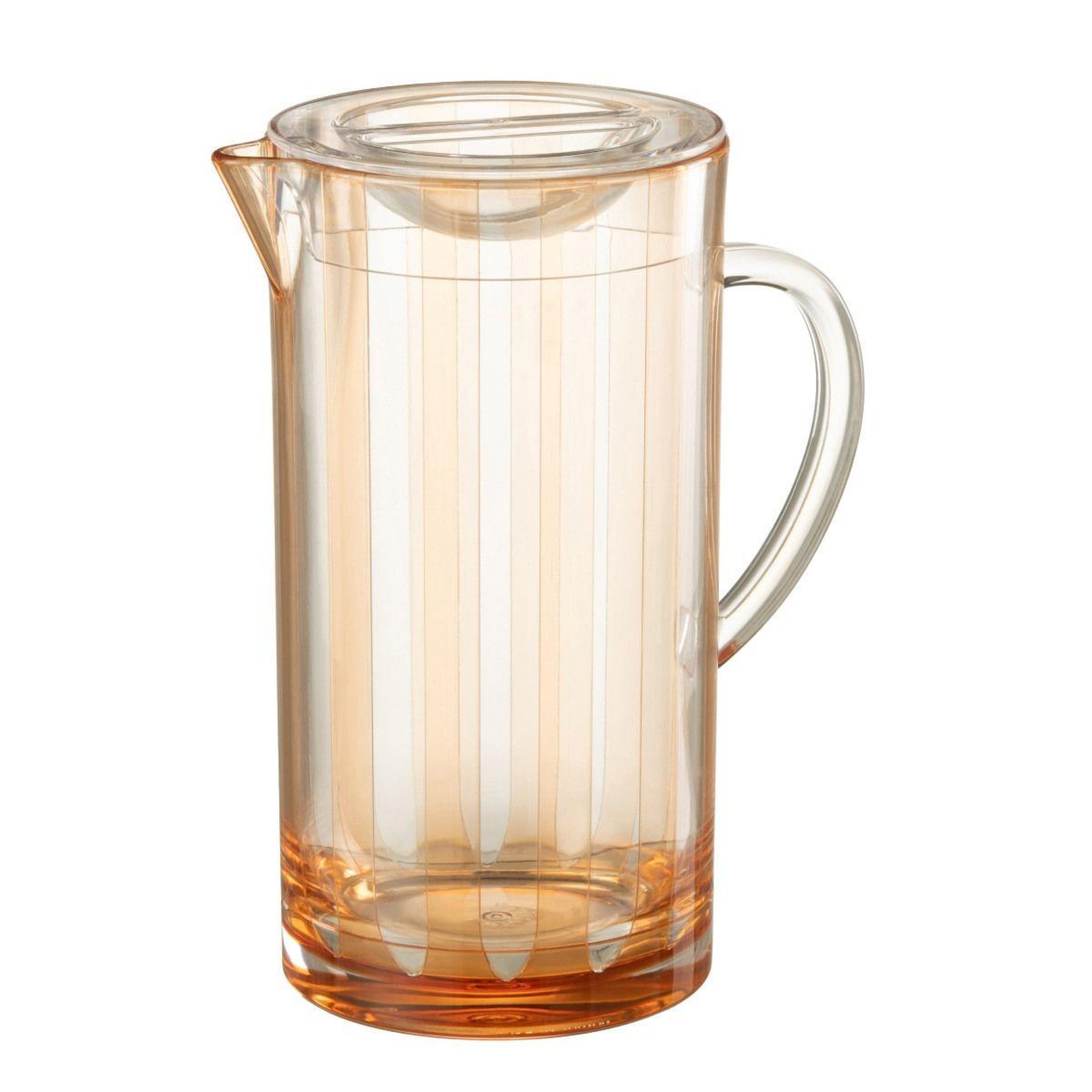 J-LINE Carafe en plastique  mélanie  2,36l orange