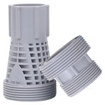 VIDAXL Raccords de tuyau de piscine 2 pcs Plastique