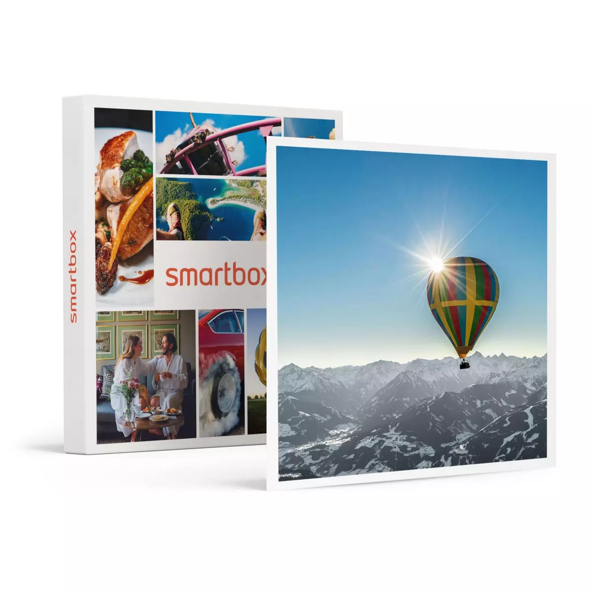 Smartbox Vol en montgolfière pour 2 personnes au-dessus du Massif des Aravis - Coffret Cadeau Sport & Aventure