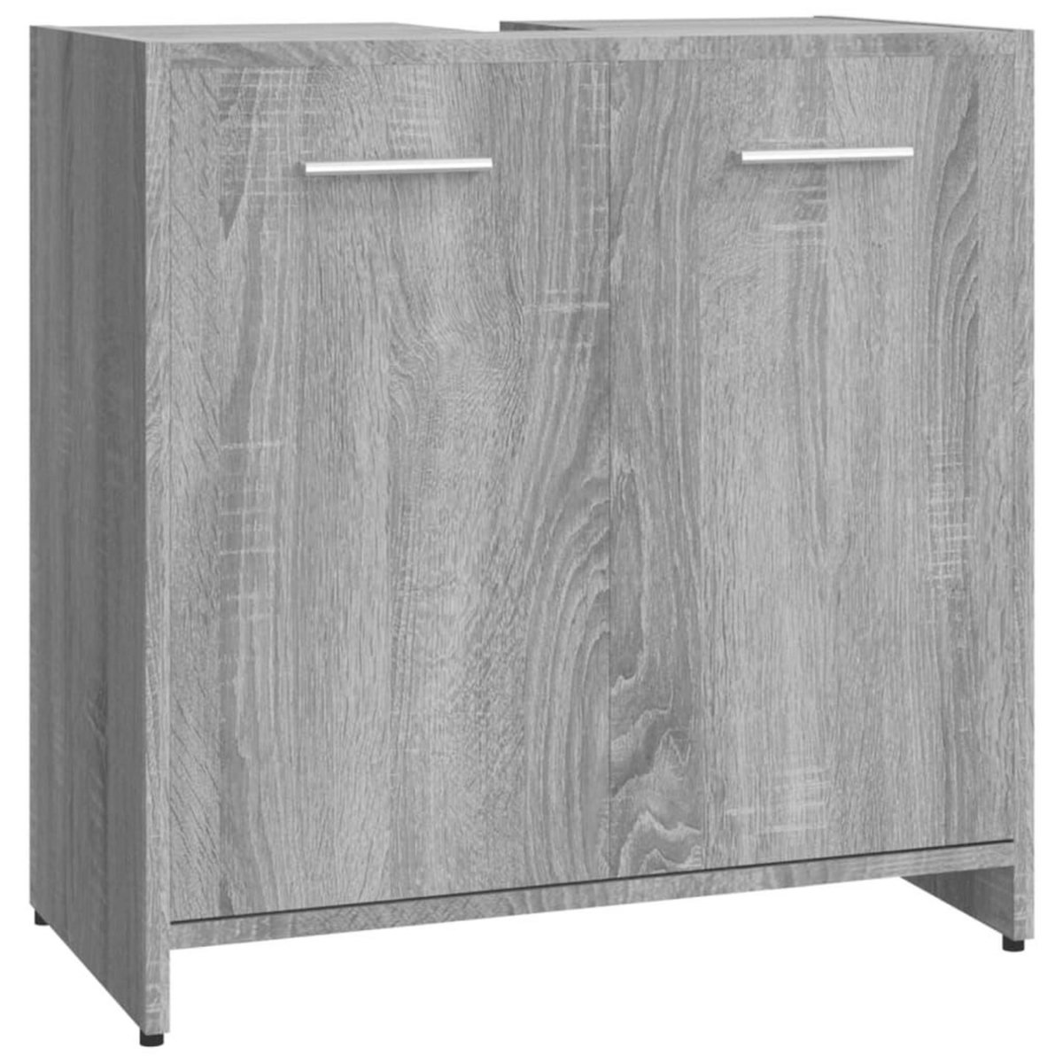 VIDAXL Armoire de bain Sonoma gris 60x33x60 cm Bois d'ingenierie
