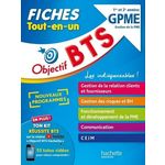 OBJECTIF BTS GPME 1RE ET 2E ANNEES. FICHES TOUT-EN-UN, Catinaud Sophie