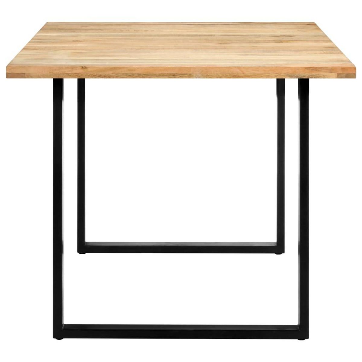 VIDAXL Table de salle a manger 180x90x76 cm bois de manguier massif