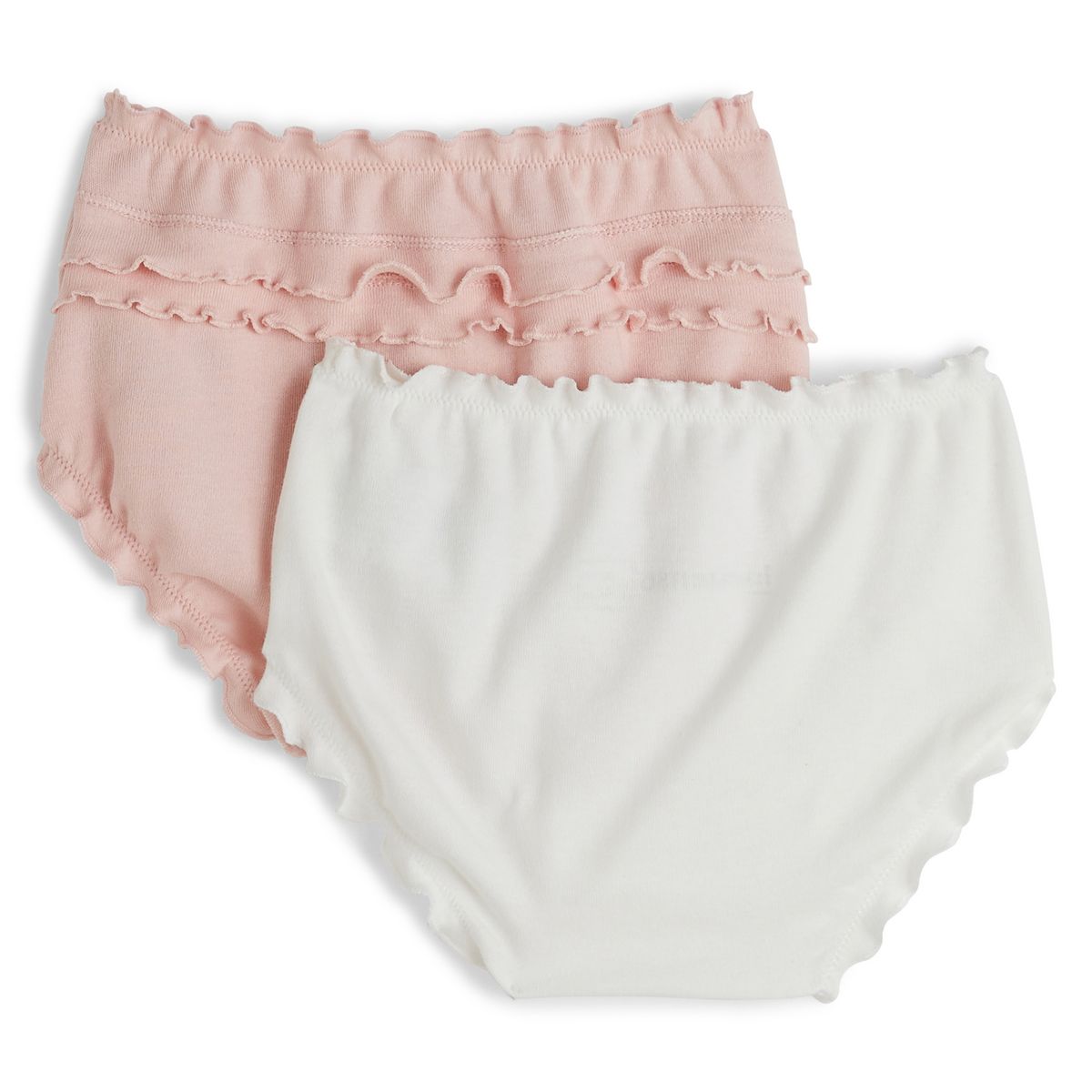 INEXTENSO Lot de 2 culottes c&oelig;urs bébé fille