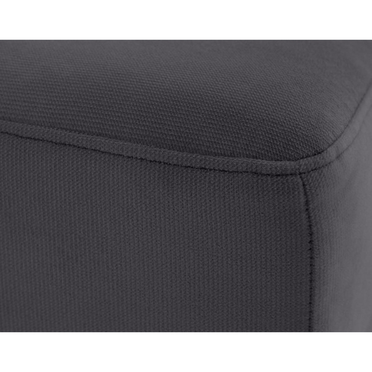 LISA DESIGN Anna - pouf en velours - pieds en bois