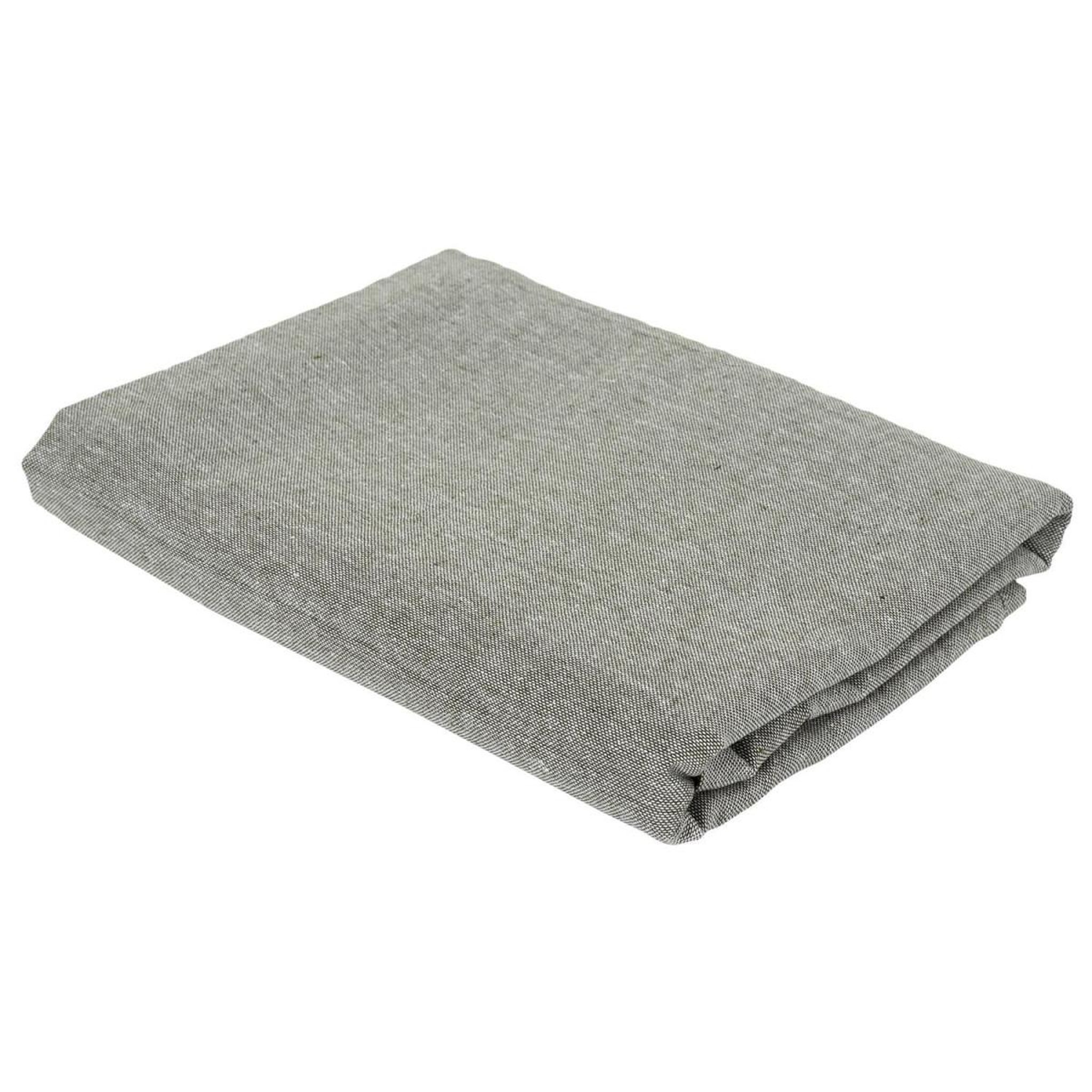 The Home Deco Factory Nappe rectangulaire  tolma  140x250cm vert olive