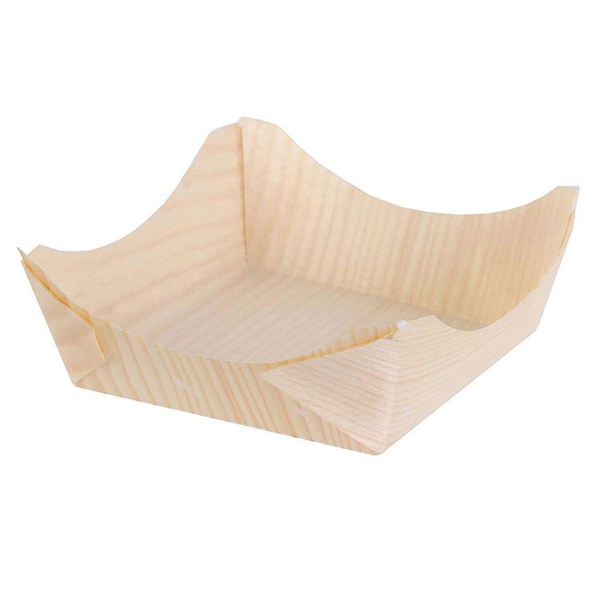 Voir la diapositive 1 : COOK CONCEPT Lot de 12 Barquettes en Pin  Ecolo  10cm Naturel