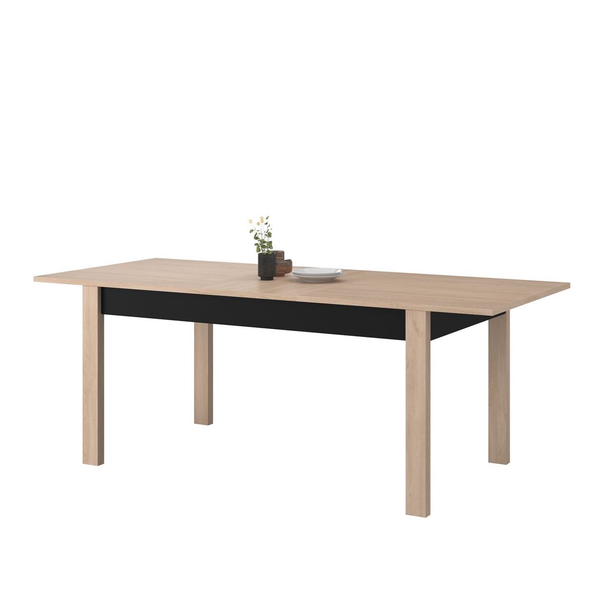 Table de séjour salle à manger extensible L157/207 cm LOLA