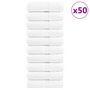 Voir la diapositive 1 : VIDAXL Serviettes de visage de qualité supérieure SOLUND 50 pcs blanc