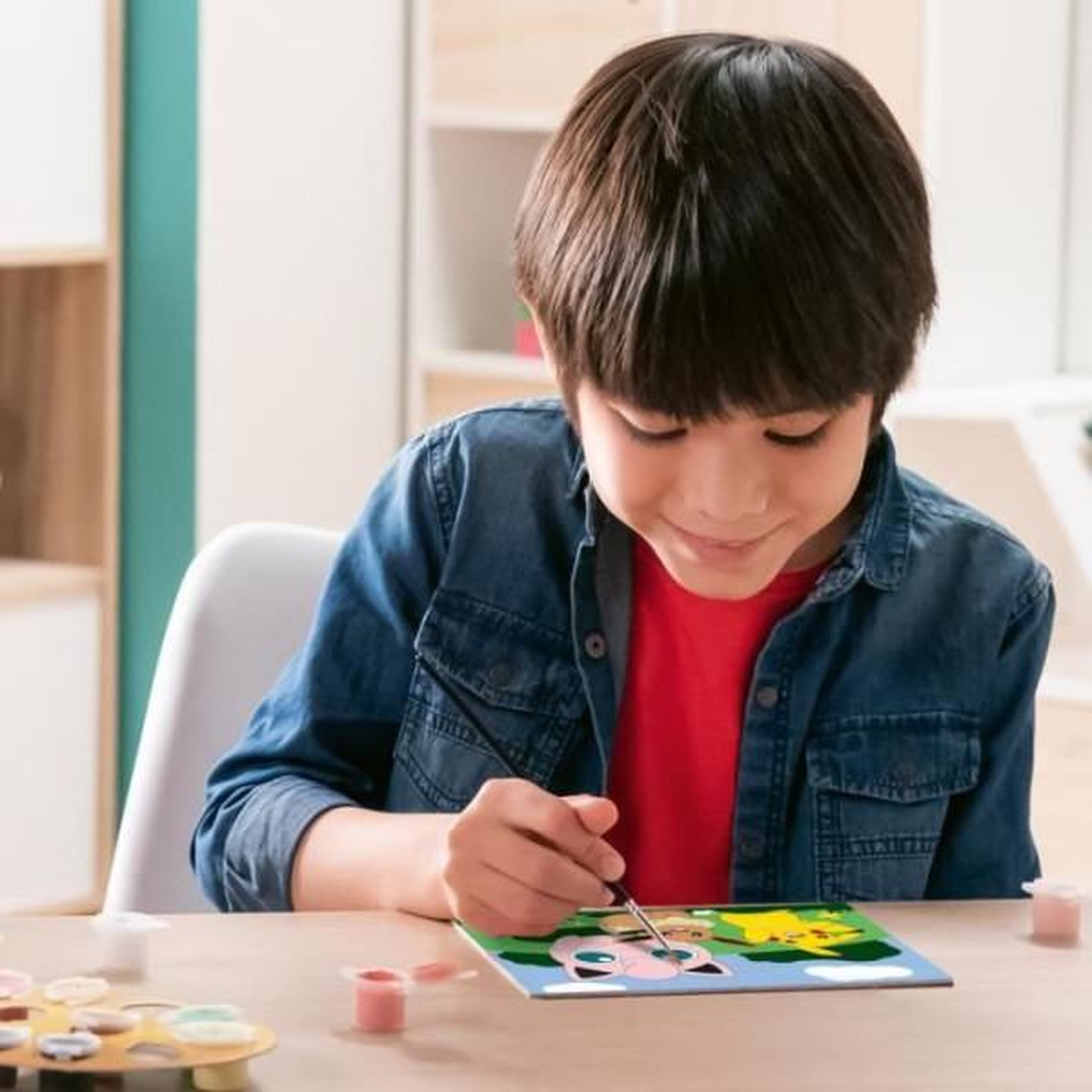 Voir la diapositive 5 : RAVENSBURGER CreArt Kids 18x24cm Pokemon, Kit de peinture par numéros Numéro d'Art, Des 7 ans, 25839, Ravensburger