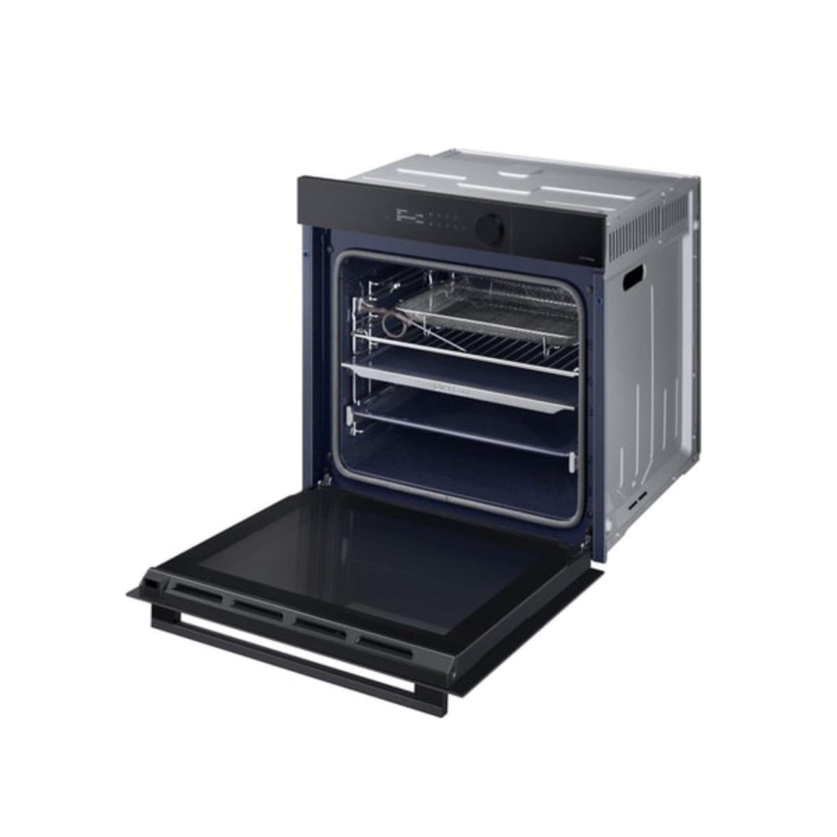 Samsung Four intégrable multifonction 76l 60cm a pyrolyse verre noir - NV7B5675WAK