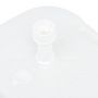Voir la diapositive 5 : VIDAXL Socle de parasol rempli de sable/d'eau 16 L Blanc Plastique