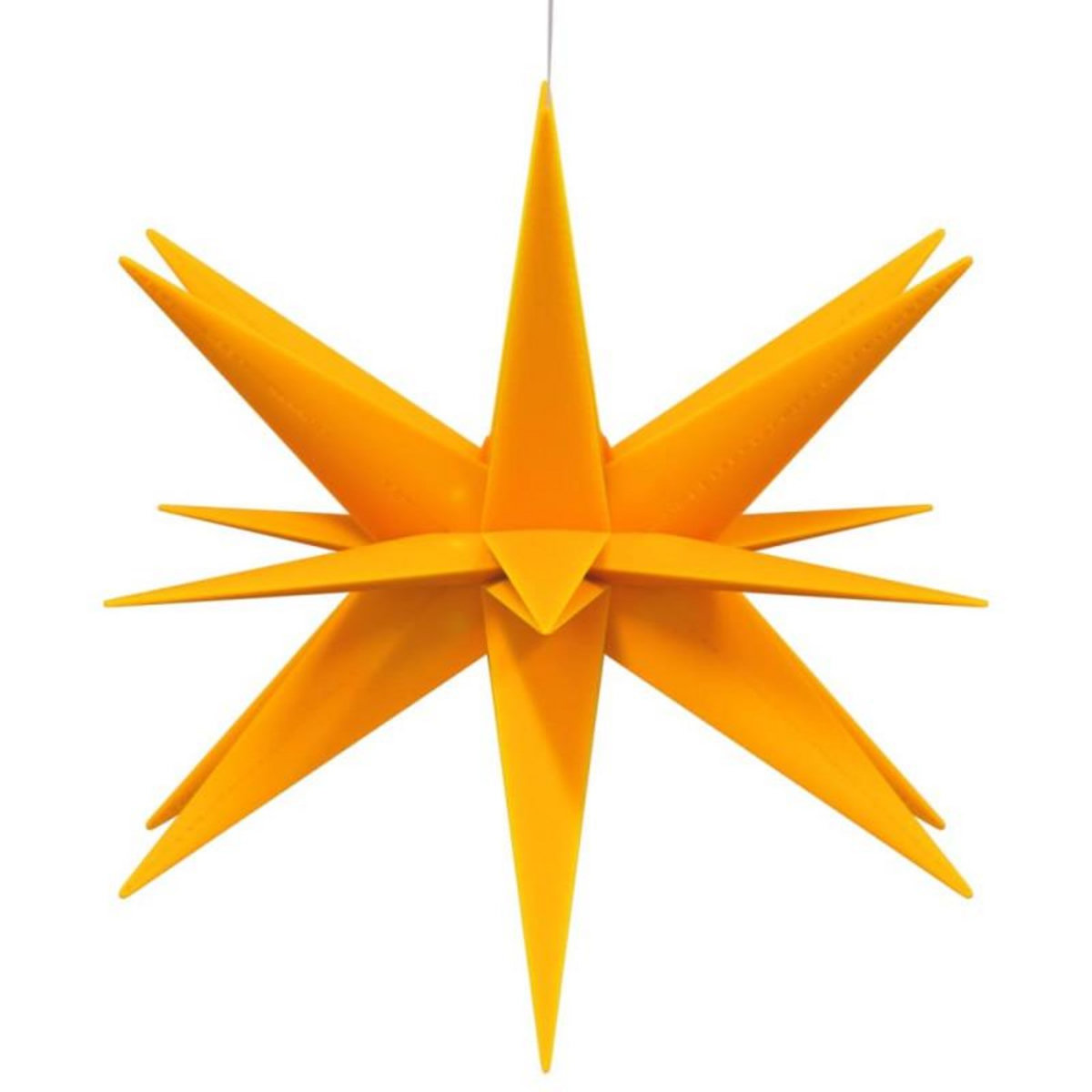 VIDAXL Lumières de Noël avec LED 3 pcs pliable jaune