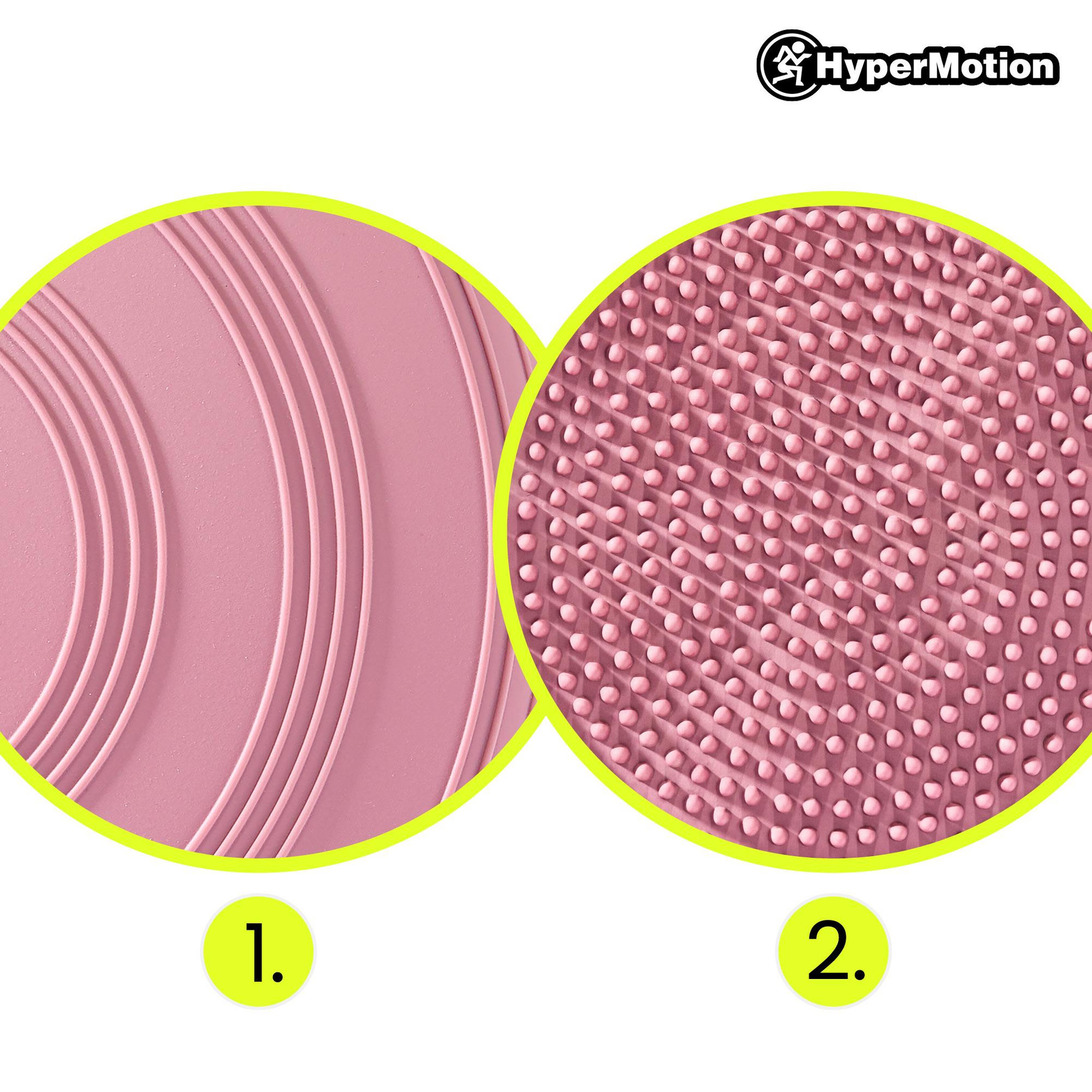 Voir la diapositive 3 : HYPERMOTION Coussin sensorimoteur d'assise et d'équilibre HyperMotion Rose avec pompe