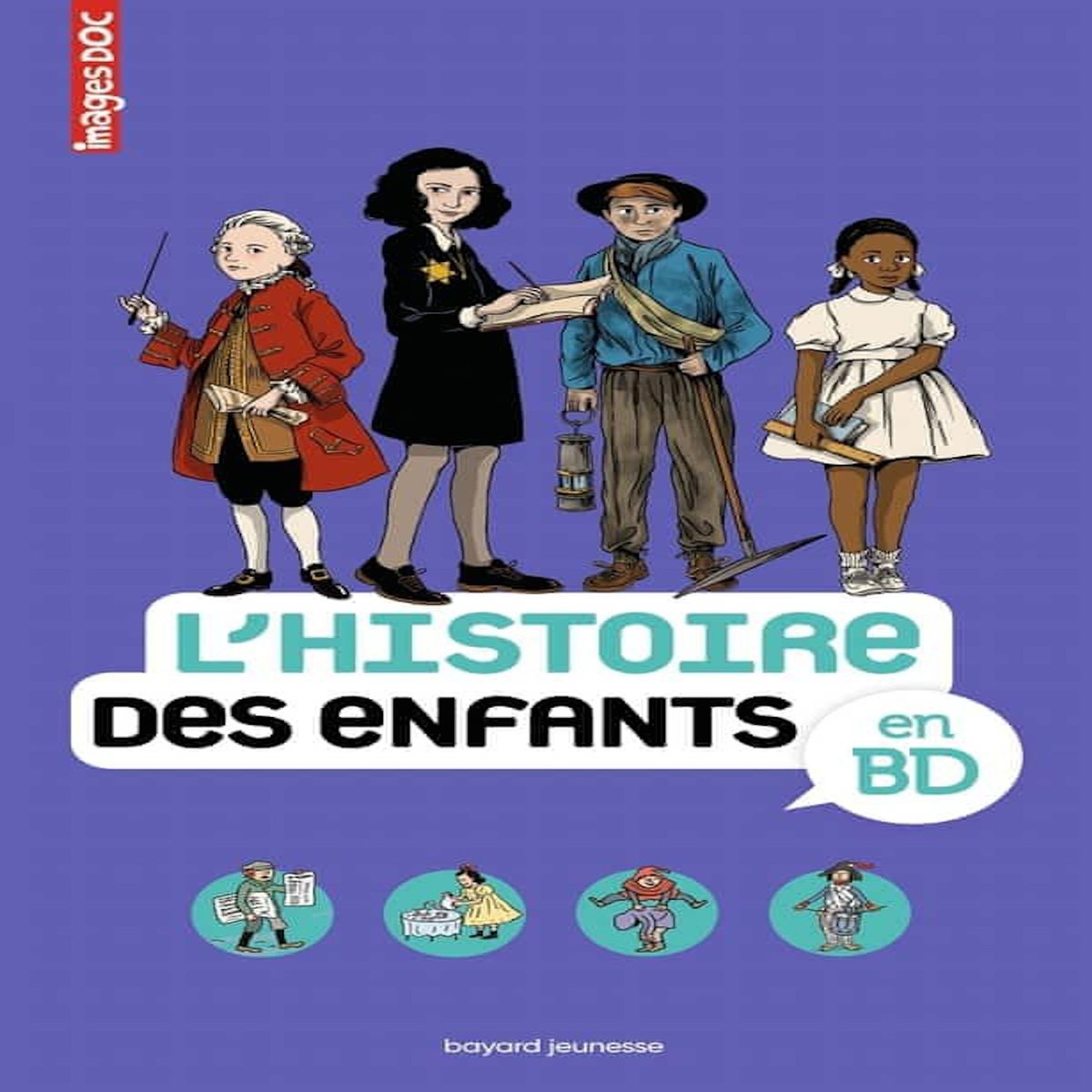 L'HISTOIRE DES ENFANTS EN BD, Crépon Sophie