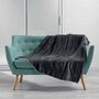 Voir la diapositive 1 : Paris Prix Plaid Motif Jacquard  Zema  125x150cm Anthracite